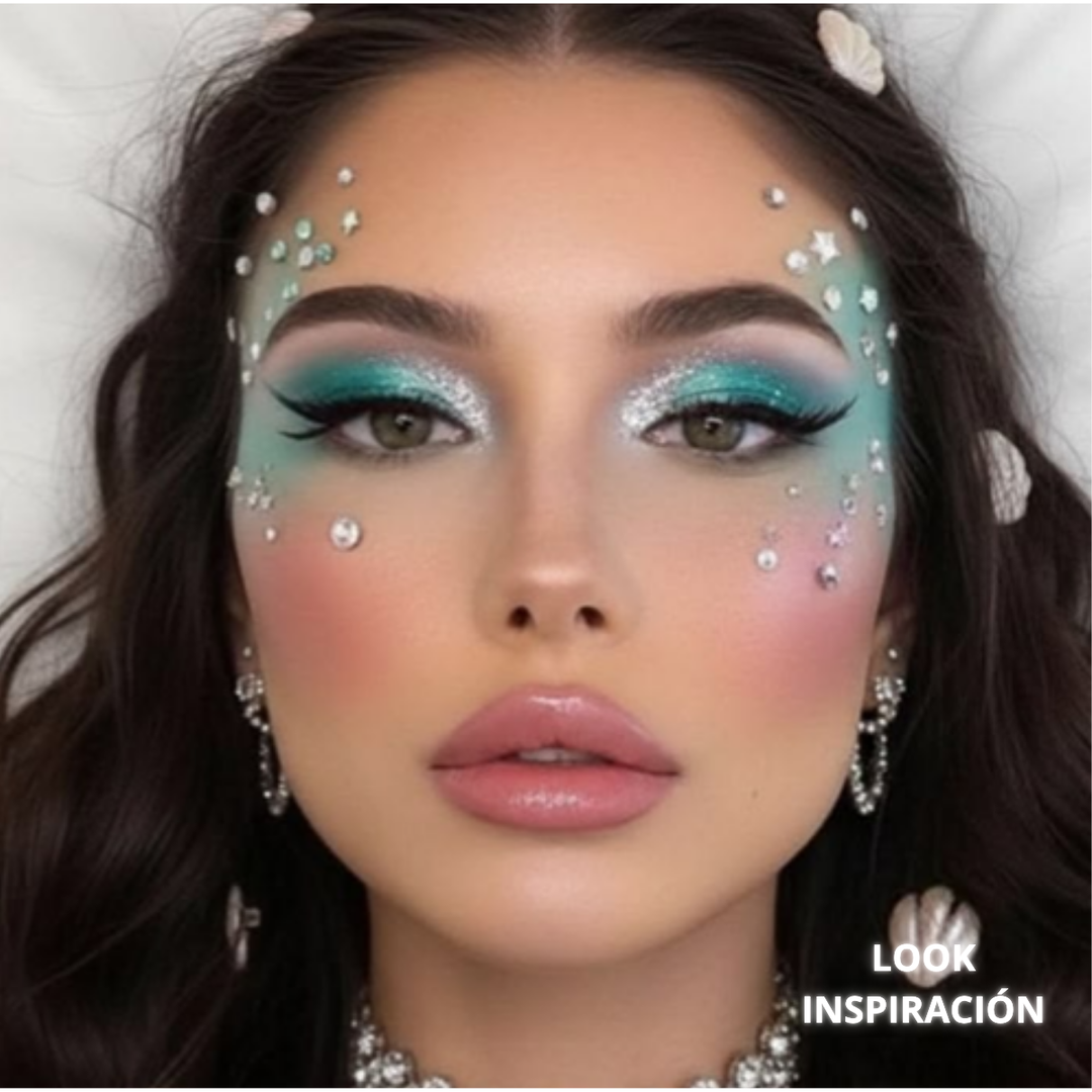 Kit Maquillaje Halloween "Ariel Sirena"