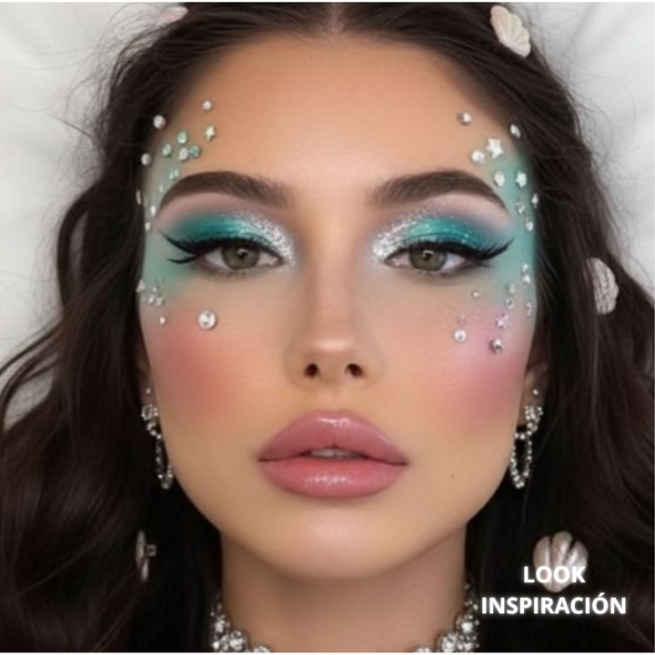 Kit Maquillaje Halloween "Ariel Sirena"