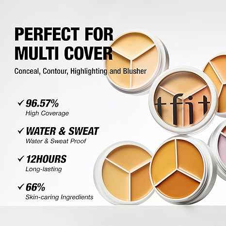 Corrector Crema Tfit Cover Up Pro Concealer 04 Dark