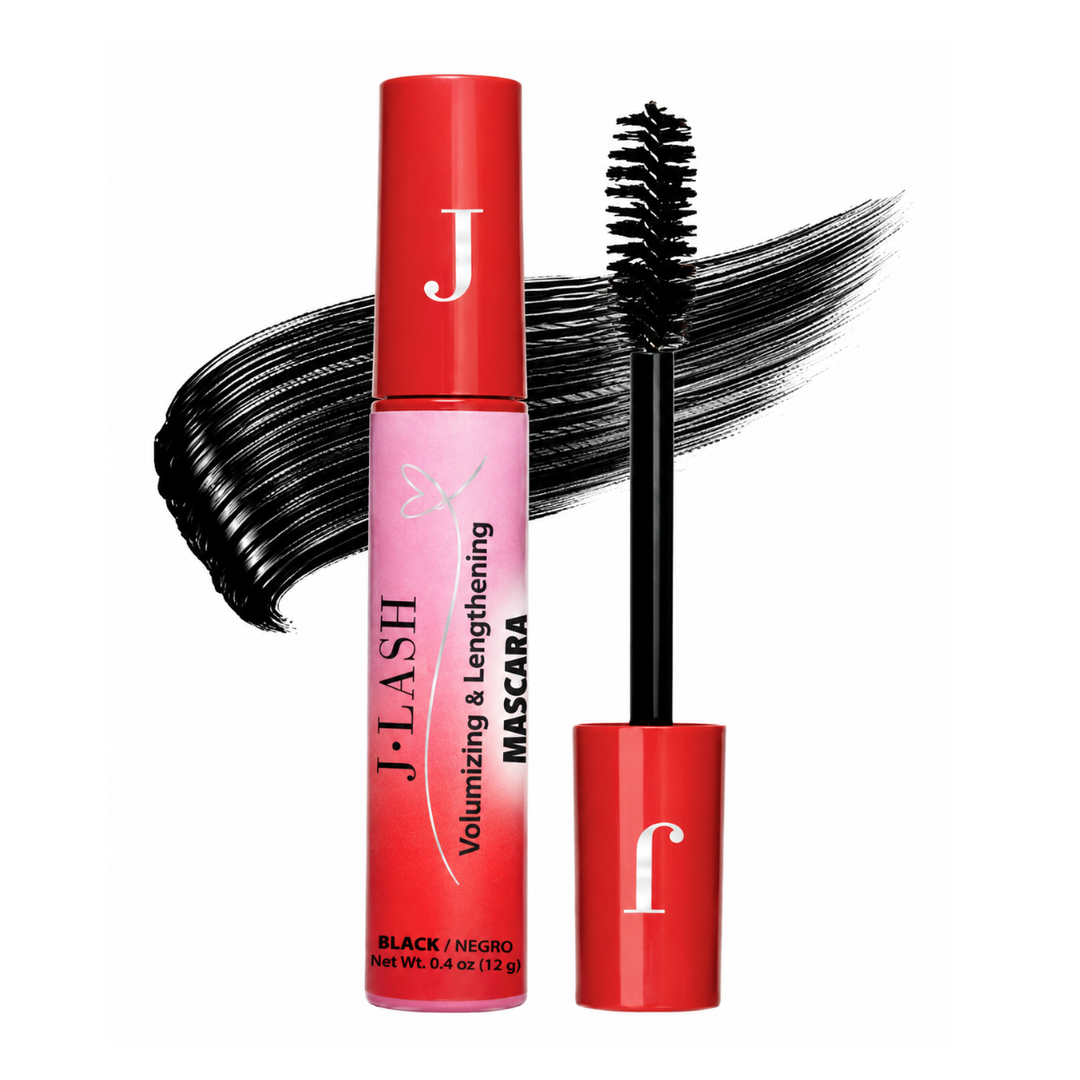 Mascara de Pestañas Jlash Volumizing &amp; Lengthening Nylon Pine Brush Black