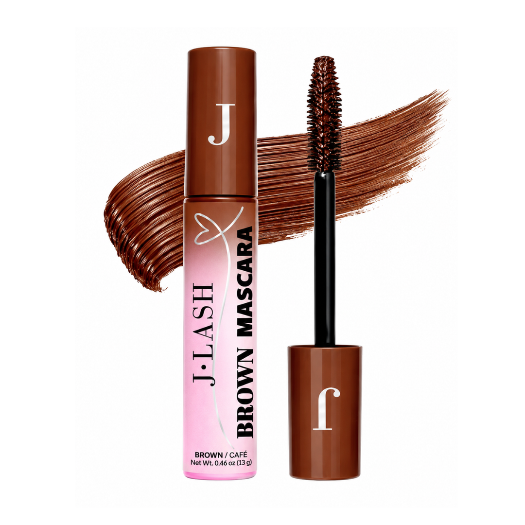 Mascara de Pestañas Jlash Silicon Brush Brown