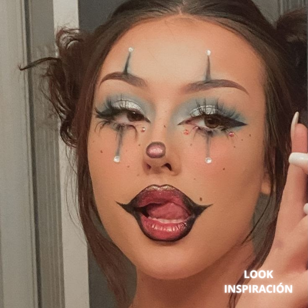 Kit Maquillaje Halloween "Girlie Clown"