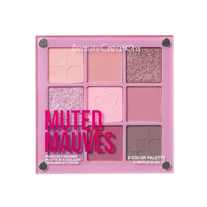 Paleta de Sombras Beauty Creations Magnetica Muted Mauves