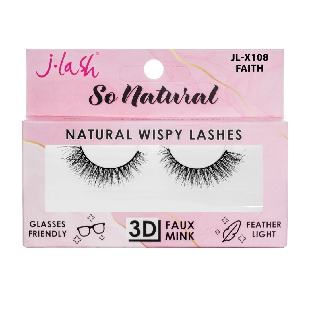 Pestaña Jlash So Natural Wispy X108