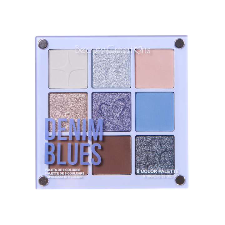 Paleta de Sombras Beauty Creations Magnetica Denim Blues