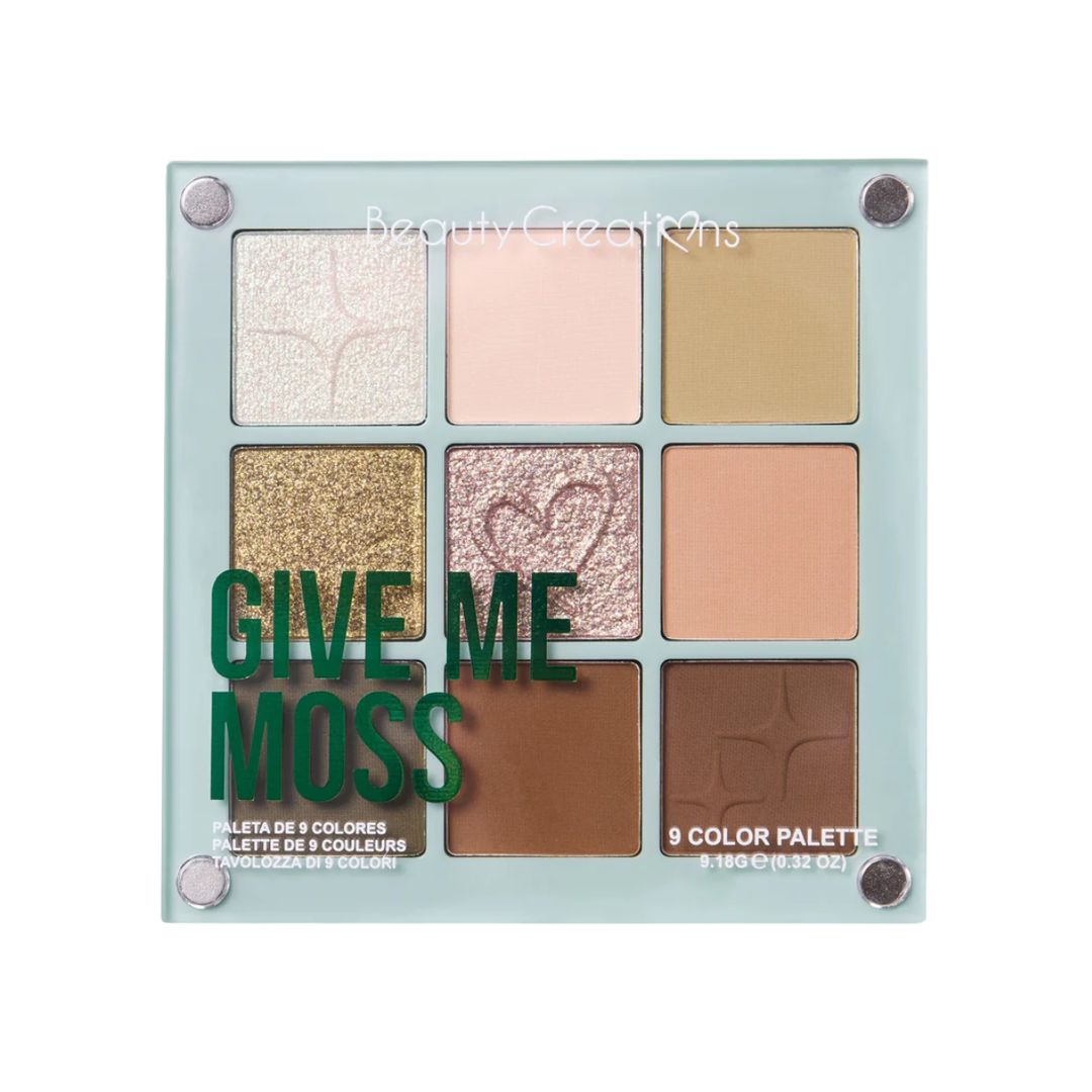 Paleta de Sombras Beauty Creations Magnetica Give Me Moss