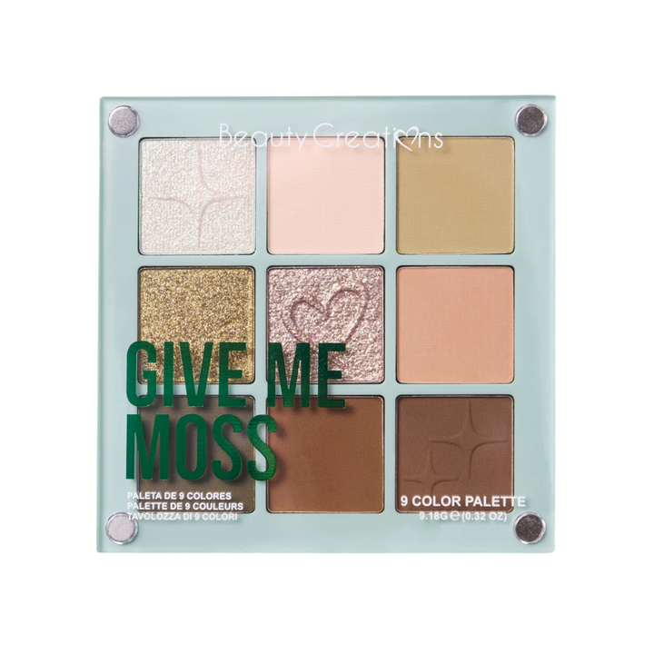 Paleta de Sombras Beauty Creations Magnetica Give Me Moss
