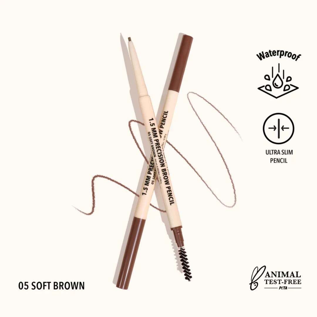 Crayon para cejas Moira Precision 005 Soft Brown