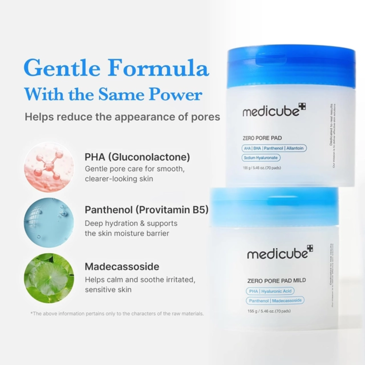 Toner Pads Medicube Zero Pore Pad 70 pzas