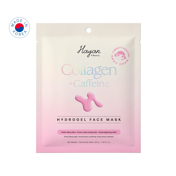 Mascarilla Hidrogel Hayan KBeauty Collagen + Caffeine