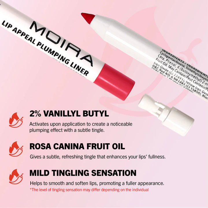 Delineador para labios Retractil Moira appeal plumping 06 Anticipation
