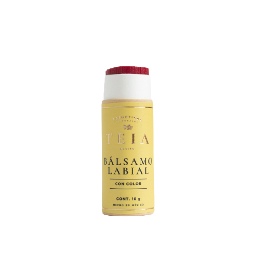 Bálsamo Labial en Barra Teia Rojo