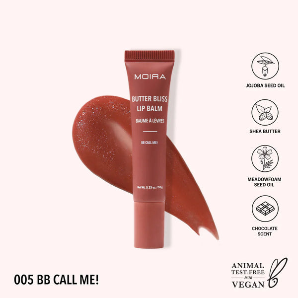 Bálsamo labial Moira Butter bliss 05 Bb call me