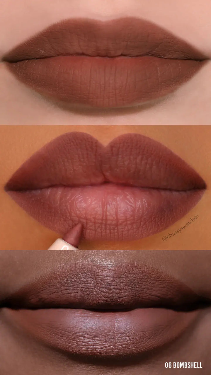 Delineador para labios Retractil Moira Appeal Waterproof 006 Bombsell