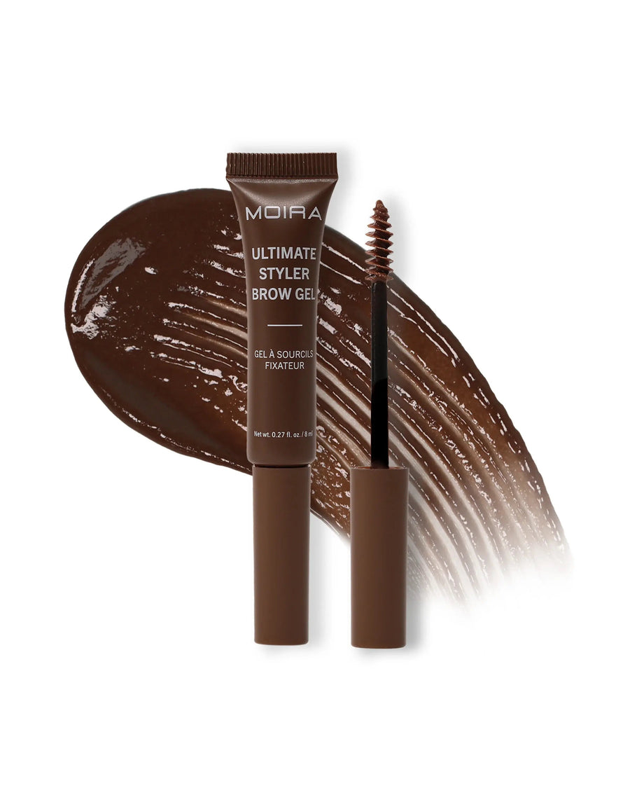 Gel Fijador Cejas Moira Ultimate Styler Brow 004 Dark Brown Moira