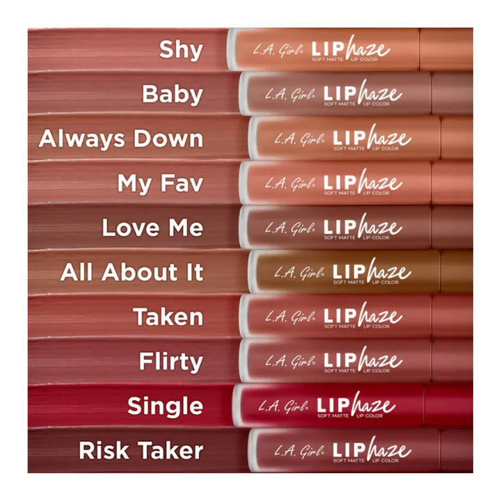 Labial liquido mate La Girl Lip Haze Blurring Single