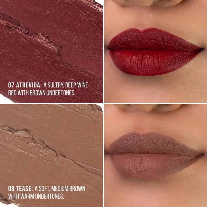 Labial Liquido Matte Italia Deluxe Locked In Place 08 Tease