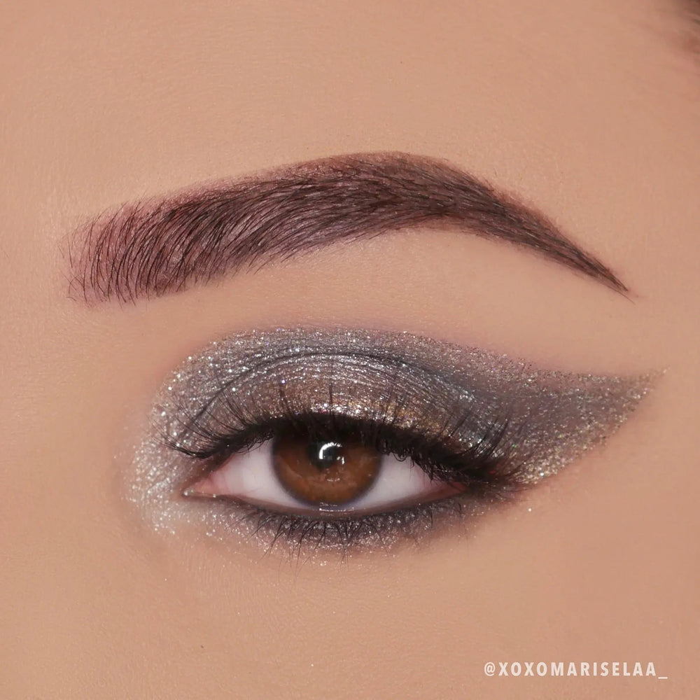 Delineador liquido Moira Glitter Glitter 08 Silver Charm Moira