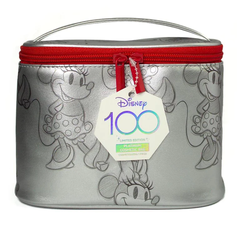 Cosmetiquera Disney Minnie platino