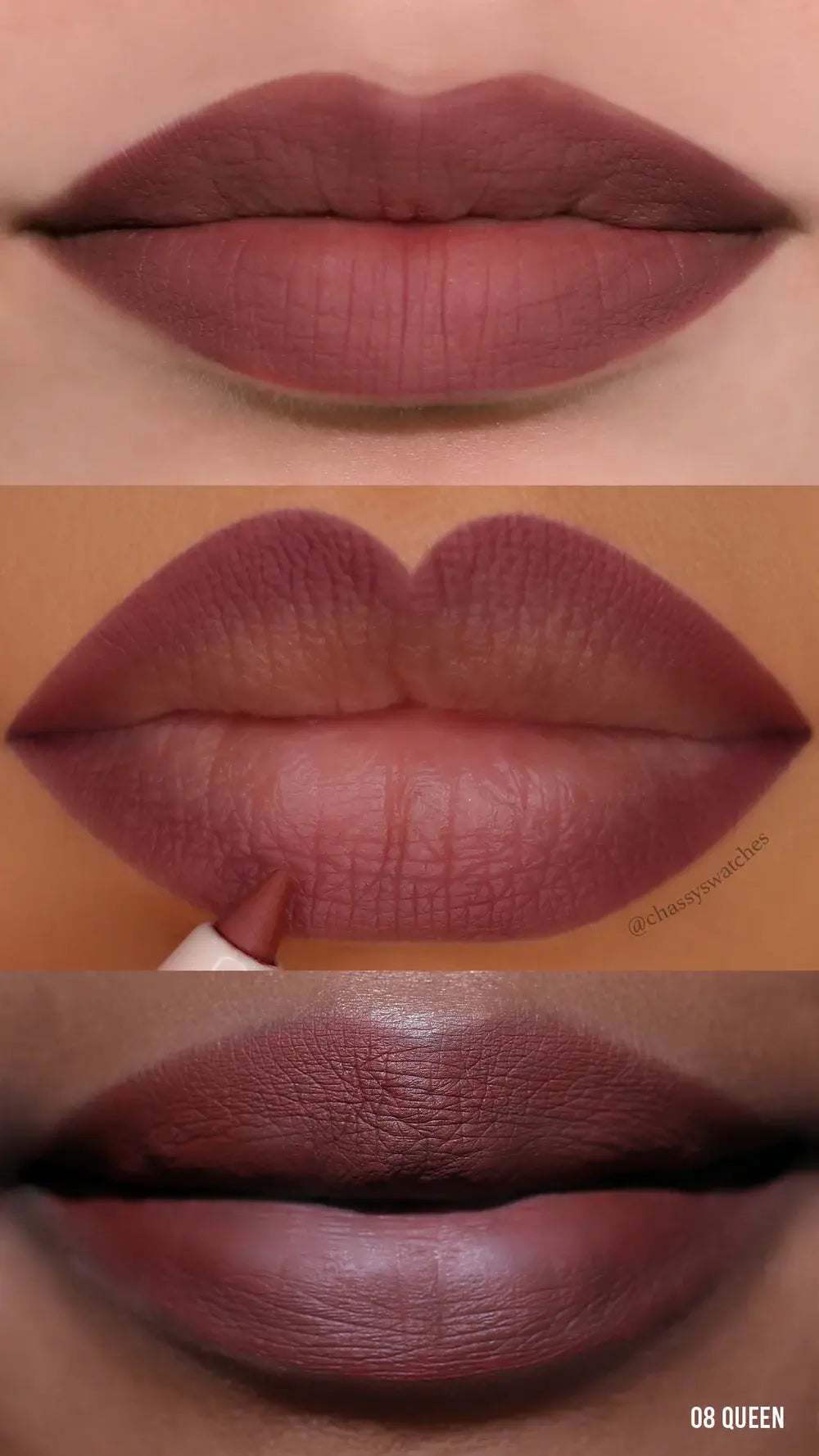 Delineador para labios Retractil Moira Appeal Waterproof 008 Queen