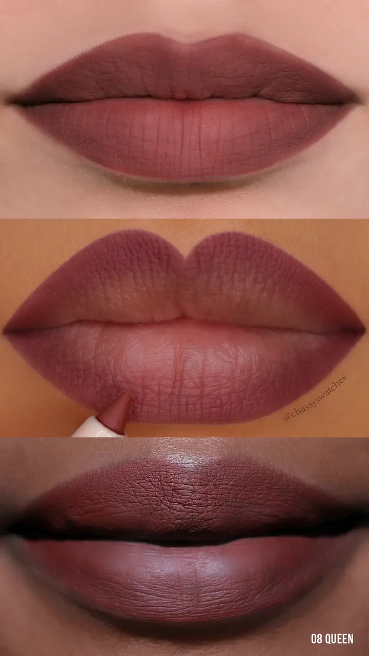 Delineador para labios Retractil Moira Appeal Waterproof 008 Queen