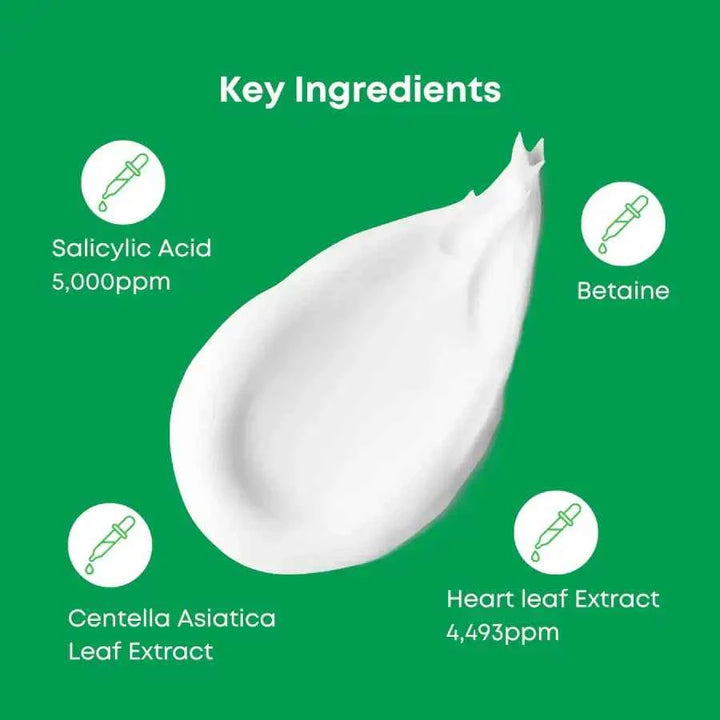 Limpiador Nineless A-Control Heartleaf &amp; BHA 120 ml