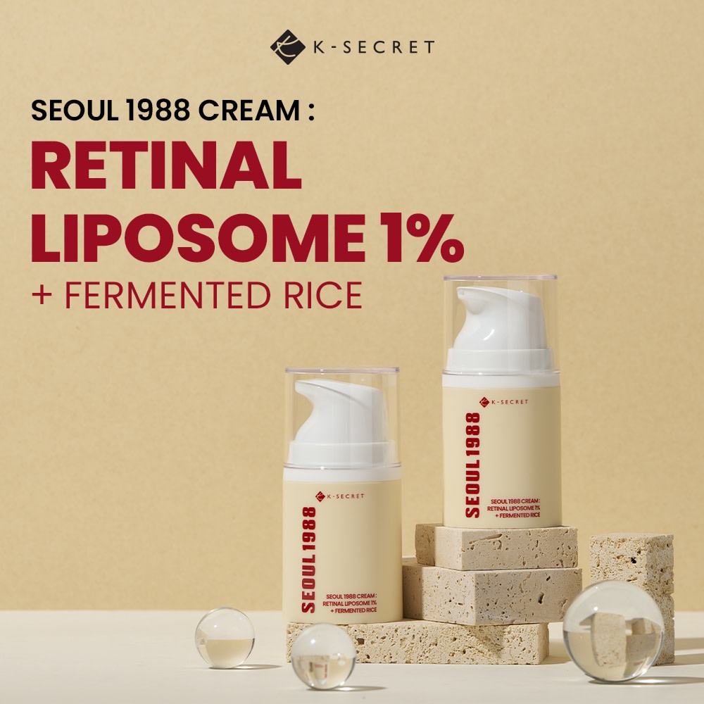 Crema K- Secret Seoul 1988 Retinal Liposome 1% + Fermented Rice 50 ml 50 ml