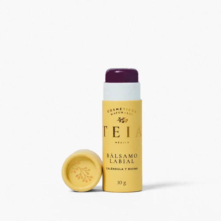 Balsamo labial en barra Teia Violeta