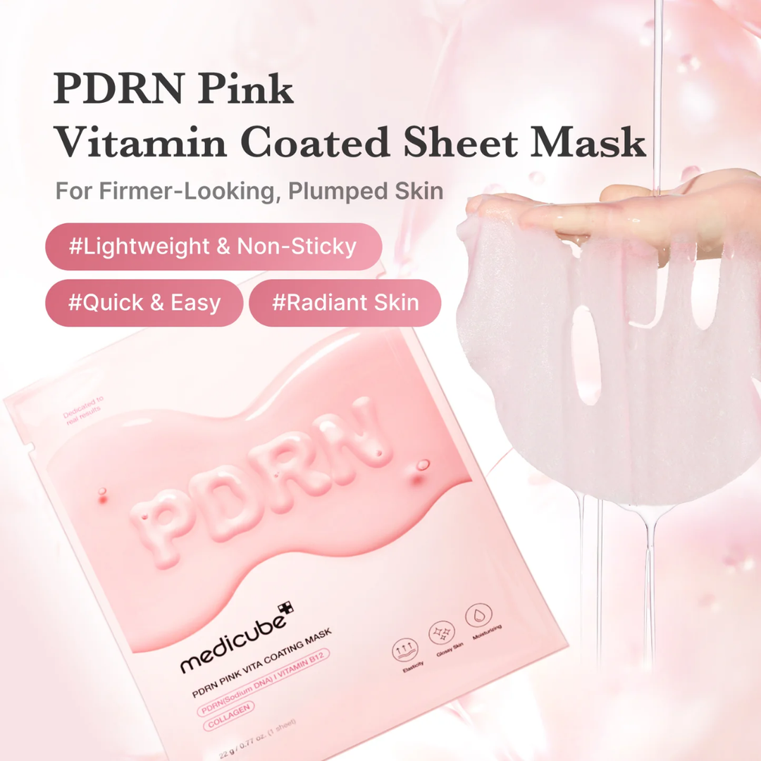 Mascarilla Medicube PDRN Pink Vita Coating Mask