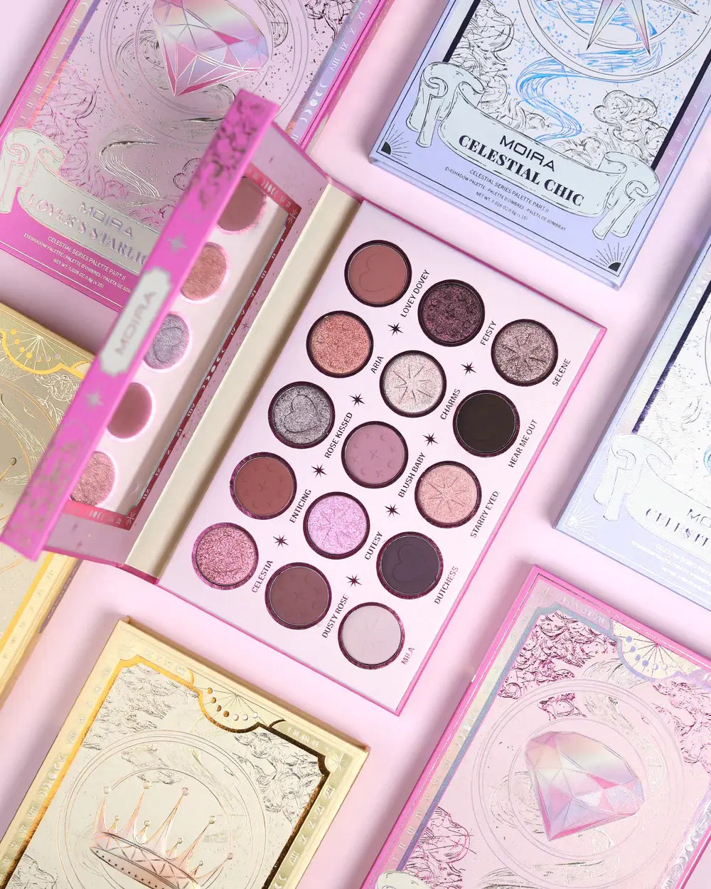 Paleta de sombras Moira Lovers Starlight