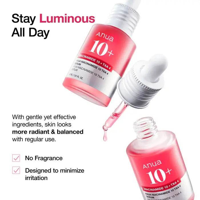Suero Niacinamide 10 TXA 4 Anua 30ml - Iconika Beauty Shop