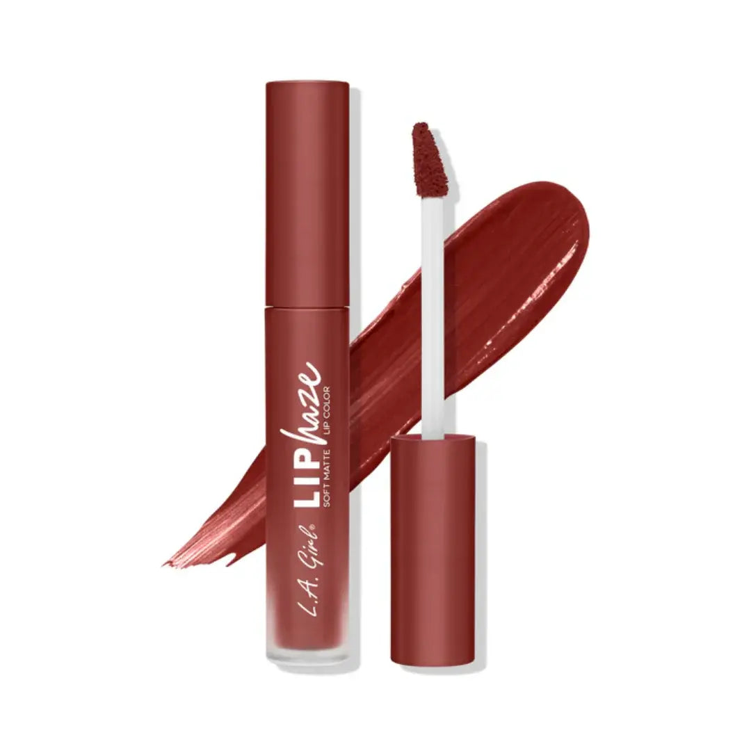 Labial liquido mate La Girl Lip Haze Blurring Flirty