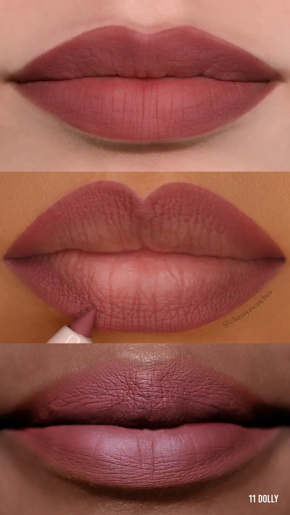 Delineador para labios Retractil Moira Appeal Waterproof 011 Dolly