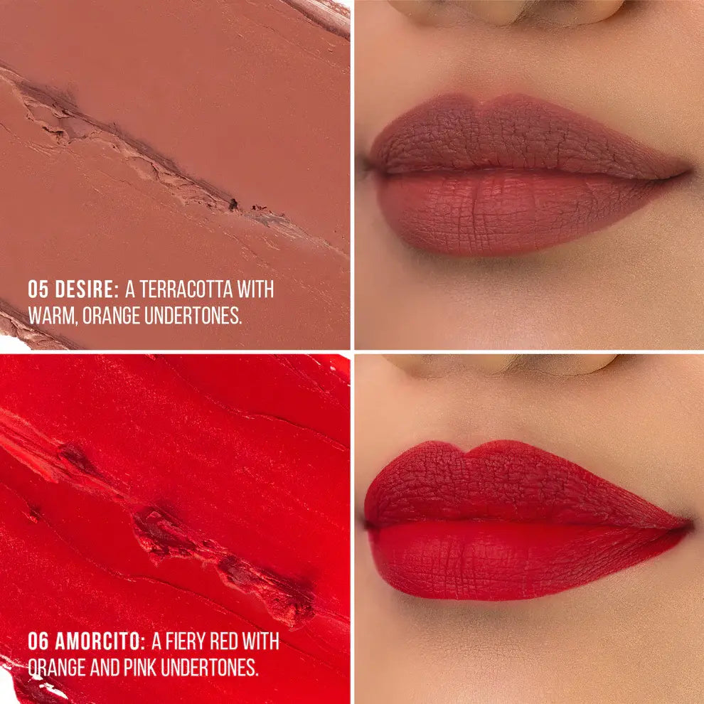 Labial Liquido Matte Italia Deluxe Locked In Place 06 Amorcito
