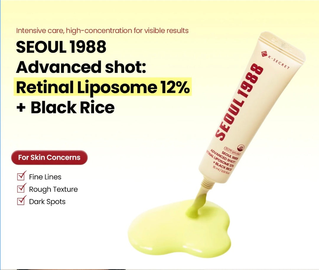 Advanced Shot K-Secret Seoul 1988 Retinal Liposome 12% + Black Rice