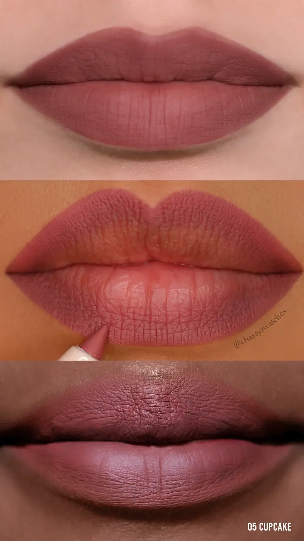 Delineador para labios Retractil Moira Appeal Waterproof 005 Cupcake