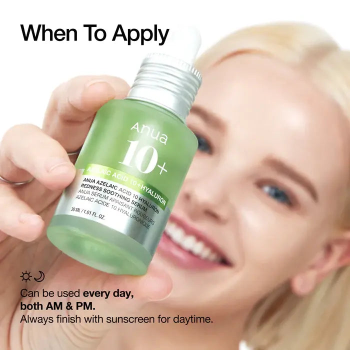 Suero Calmante Azelaic Acid 10 Hyaluron Anua 30ml - Iconika Beauty Shop