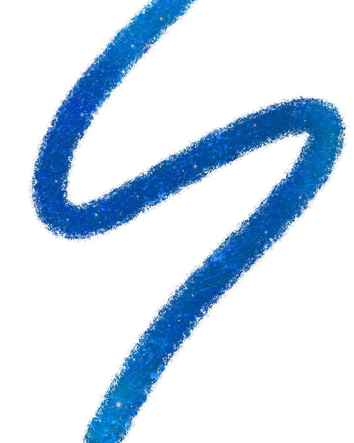 Delineador retractil Moira Statement shimmer 18 Shimmer Royal Blue Moira
