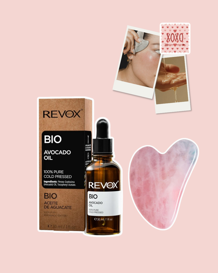 Kit Avocado Oil + Guasha Facial