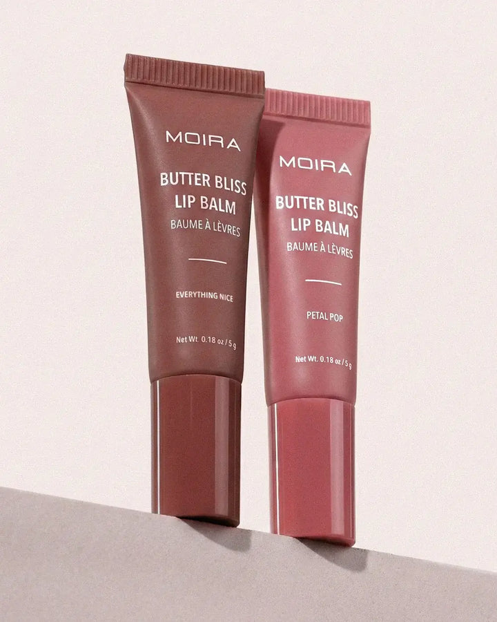 Mini Bálsamo Labial Moira Butter Bliss Petal Pop + Everything Nice