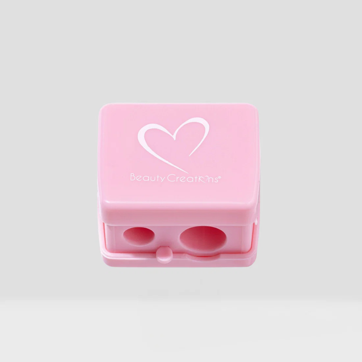 Sacapuntas Beauty Creations Doble Rosa con Tapa
