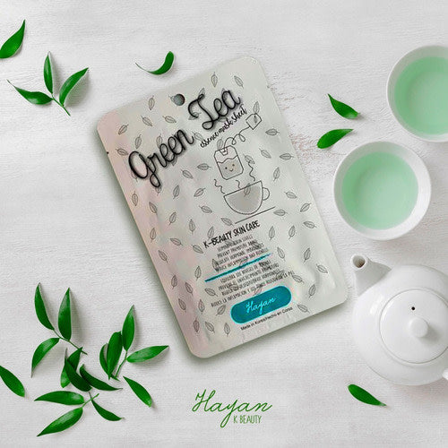 Mascarilla Facial Hayan Kbeauty Té verde
