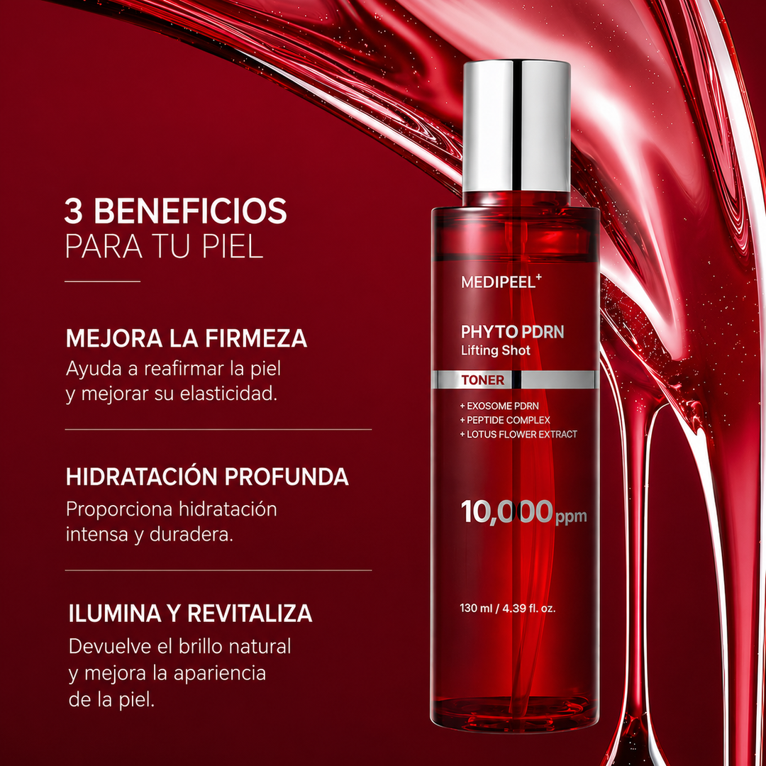 Tónico Medipeel Phyto Exosome Pdrn Lifting Shot 130 ml