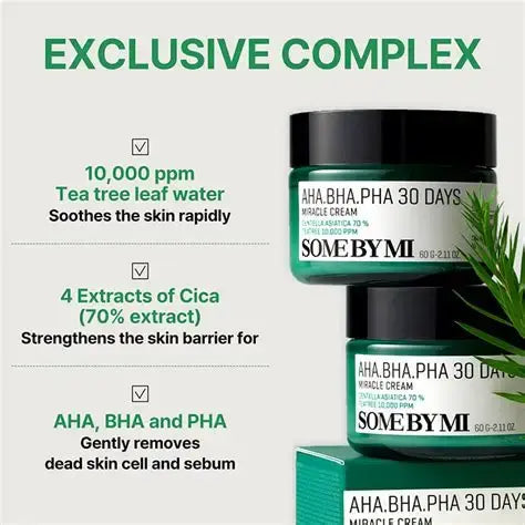 Crema Facial Some By Mi AHA-BHA-PHA 30 Days Miracle 60 gr
