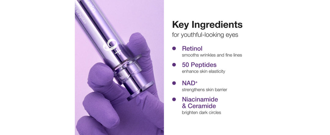 Contorno de ojos Numbuzin No. 9 Volumetox NAD + Retinol + 50 peptidos