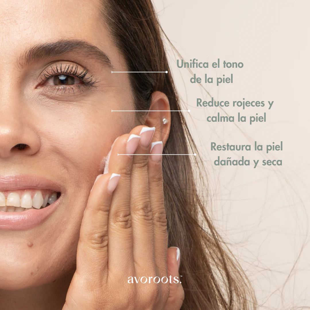 Espuma facial limpiadora Avoroots 140 ml