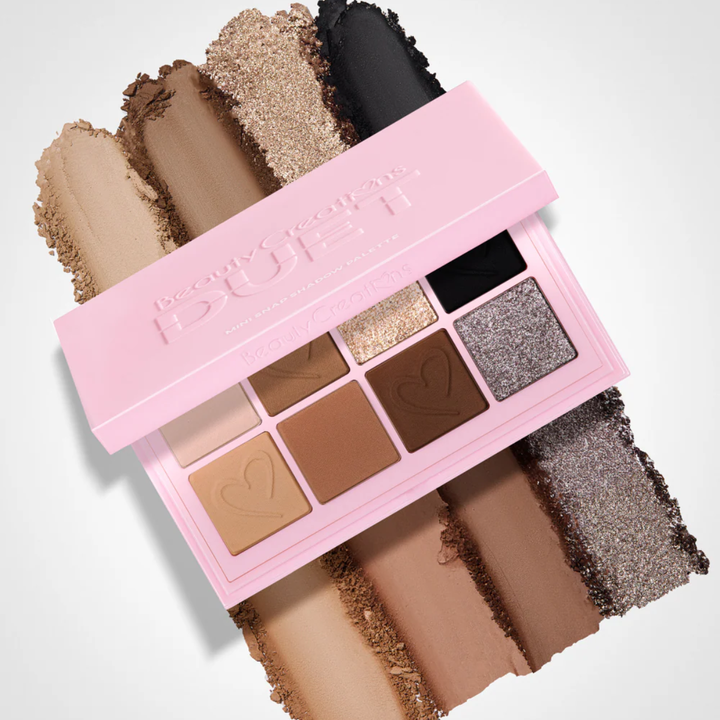 Paleta de Sombras Beauty Creations Mini Snap Duet Grungy Greys