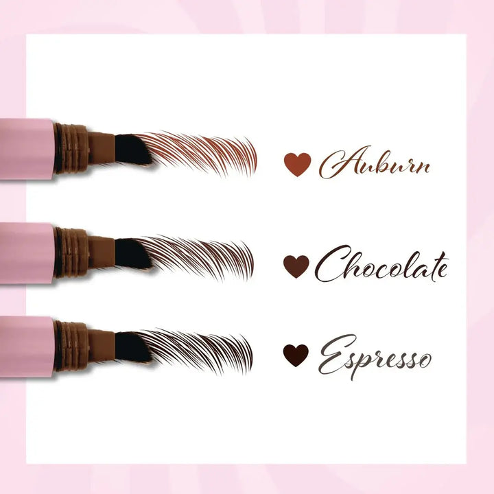 Brocha con color para cejas Jlash Brush on brow Taupe