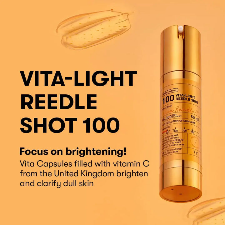 Suero VT Cosmetics 100 Vita Light Reedle Shot Cica Reedle 50 ml