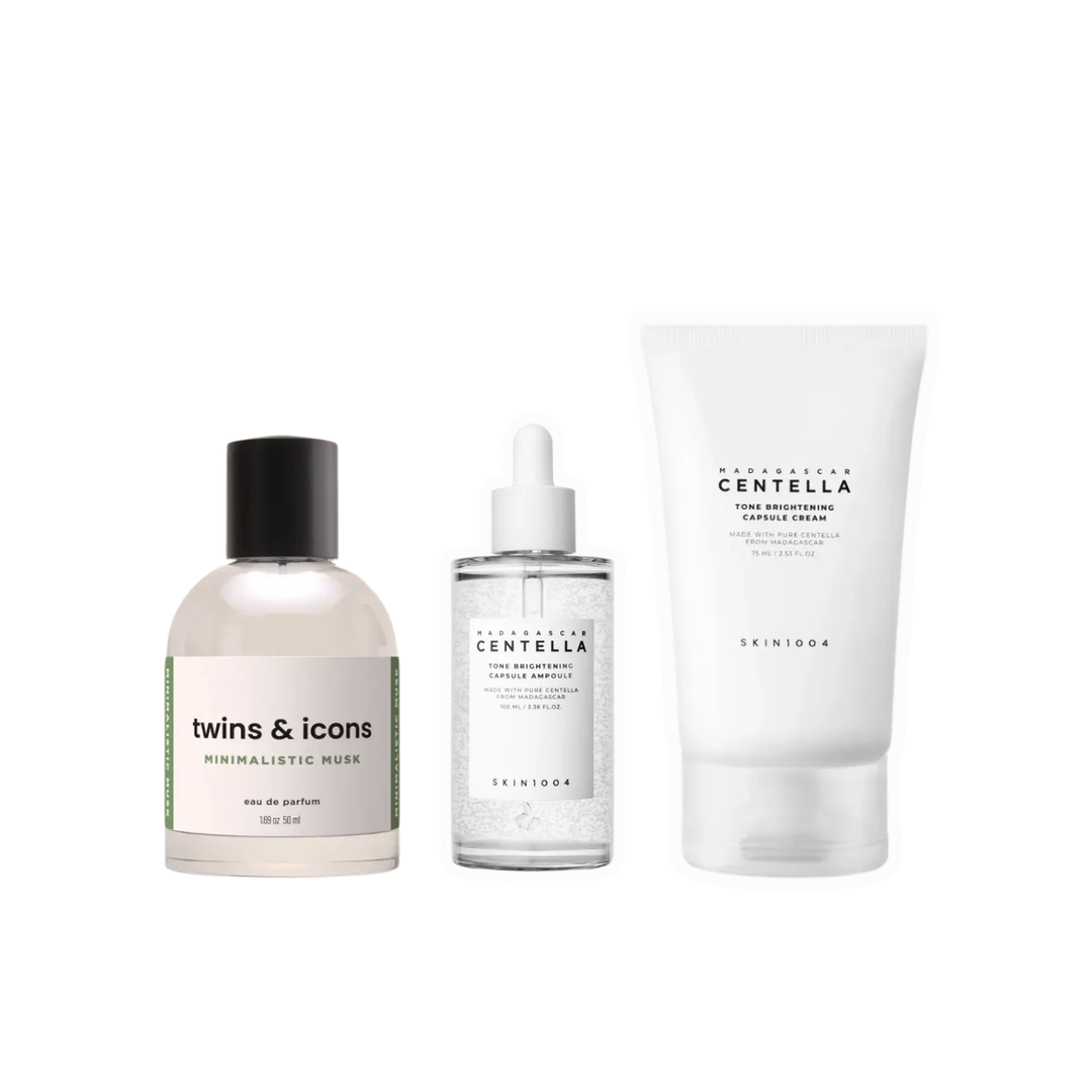 Rutina Brightening Skin1004 + Perfume Twins &amp; Icons Minimalistic Musk 50 ml
